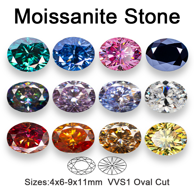Pietra sciolta di moissanite V - Jewelry Making Machines recensione e prezzo