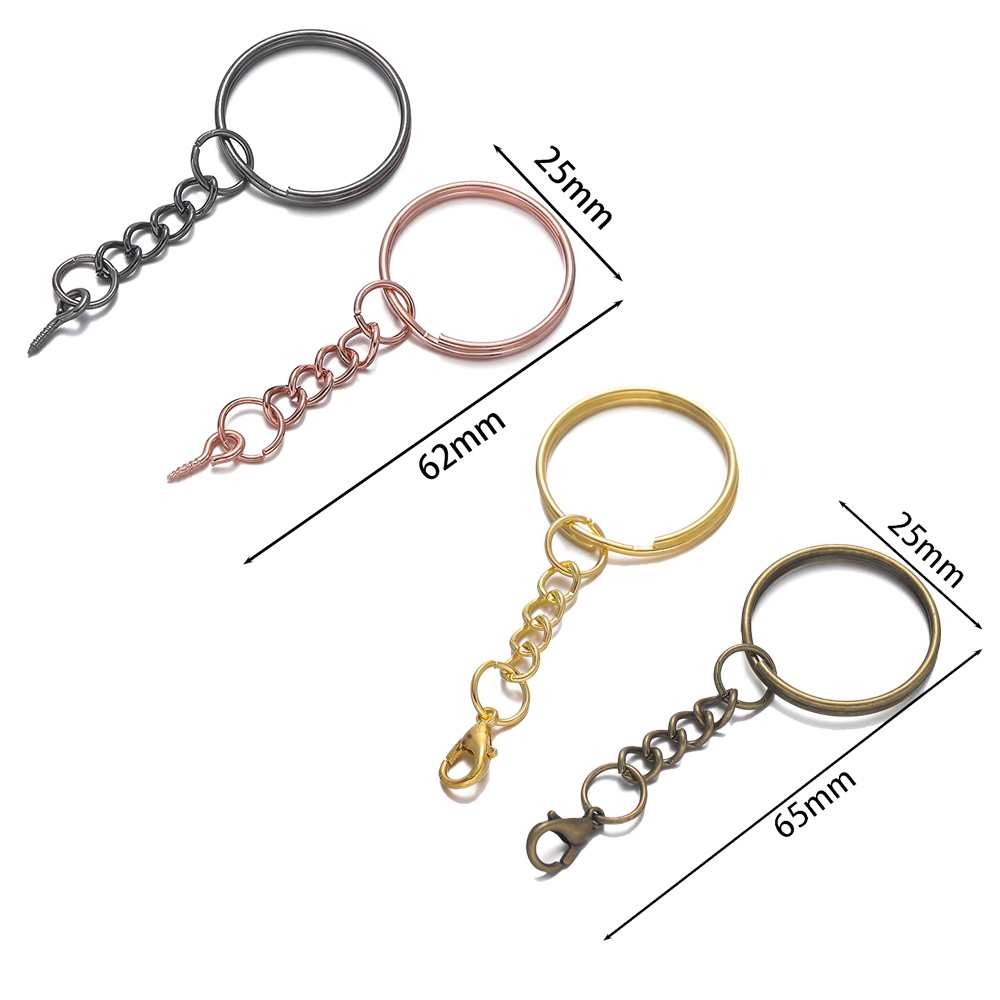 10 pz/lotto Anelli portachiavi - Jewelry Making Drill recensione e prezzo